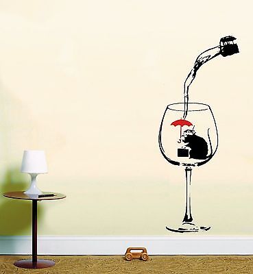 Does Banksy Drink Wine?