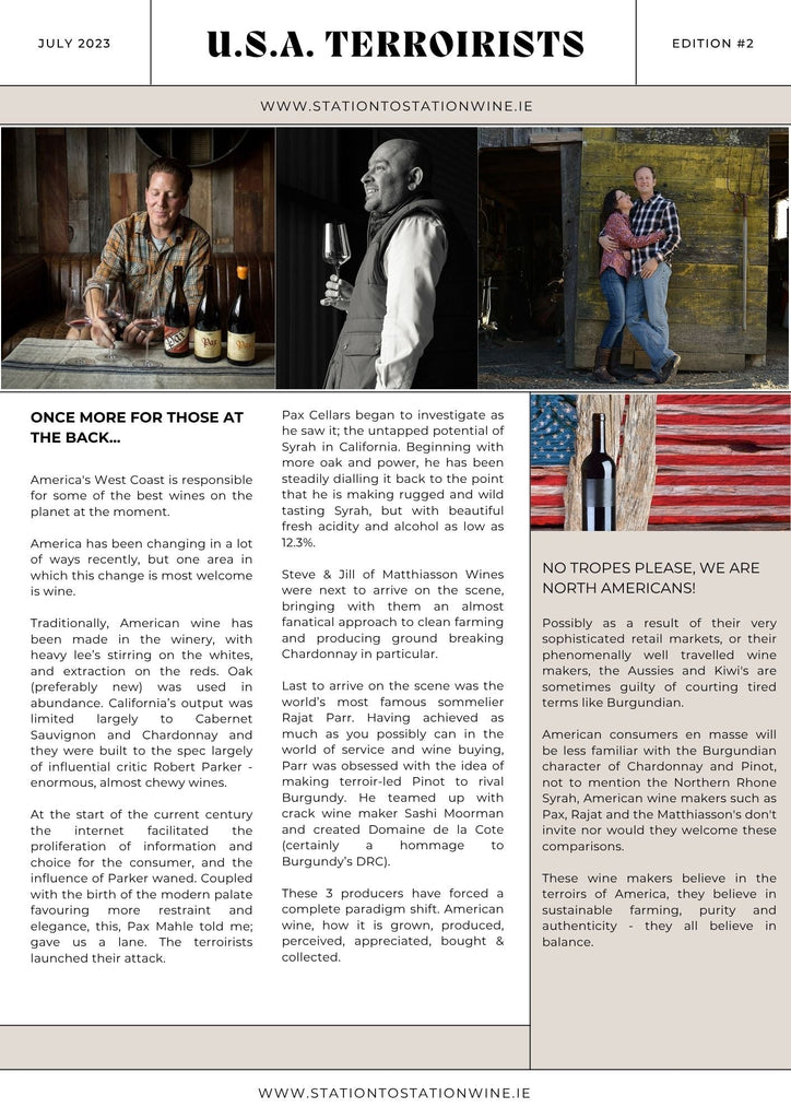 American Terroirists - Revolutionary Californian Wine Makers