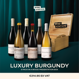 Luxury Burgundy 6-Pack IN BOUTIQUE WOODEN BOX