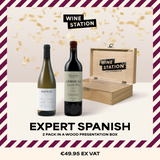 Expert Spanish Wine Twin Pack IN BOUTIQUE WOODEN BOX!